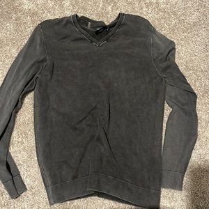 NWT Kinross stone washed v neck sweater